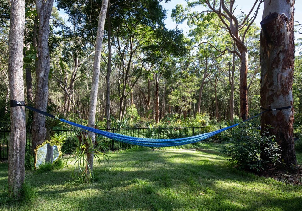 The family size hammock has room for two adults or a bunch of kids.