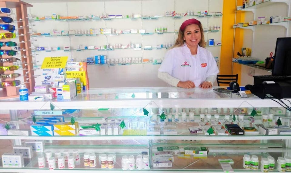 You get a pharmacy onsite property, a Bank machine atm, parking & CCTV 24/7 hour