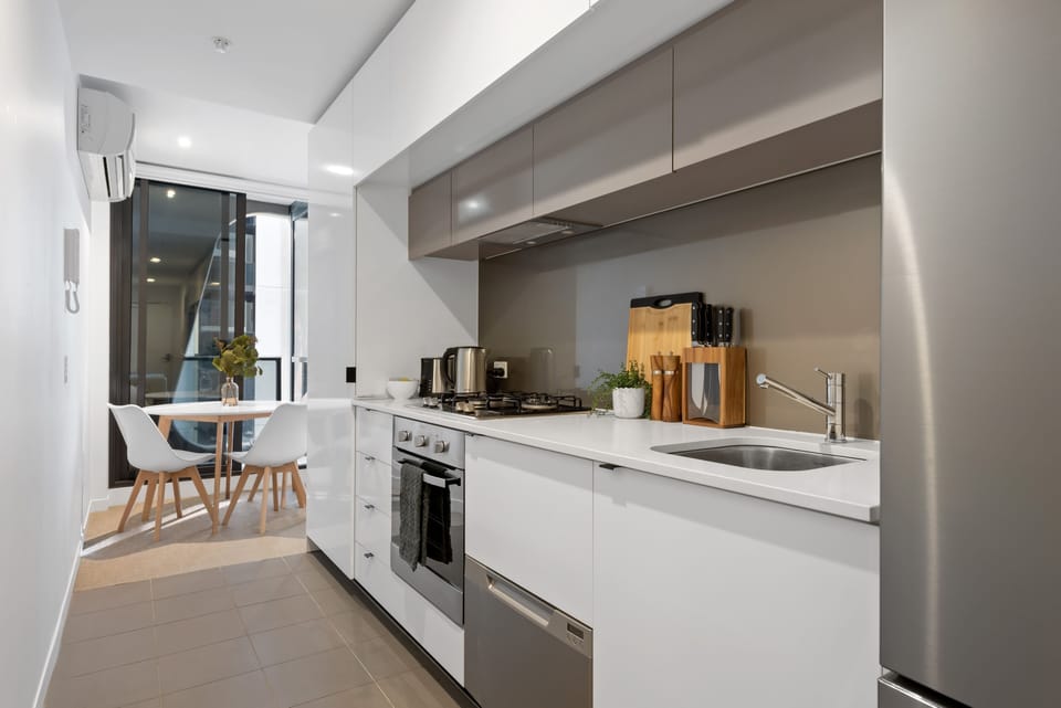 Fully equipped kitchen
