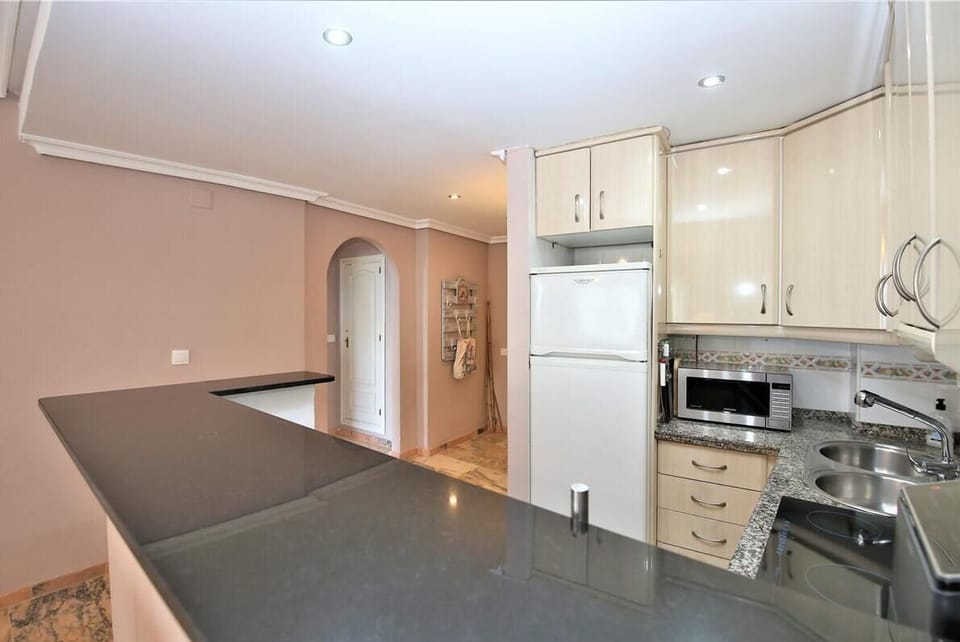 Kitchen view from the breakfast bar