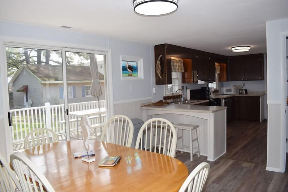 Open Kitchen and Dining Space