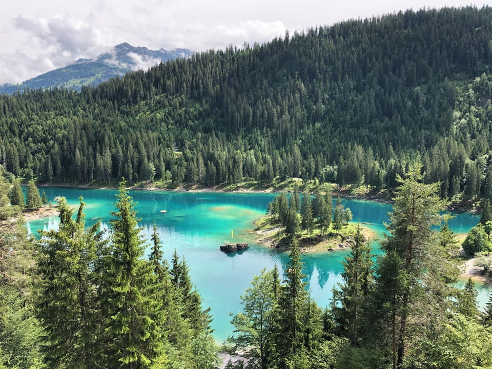 Gauma lake in near by Flims