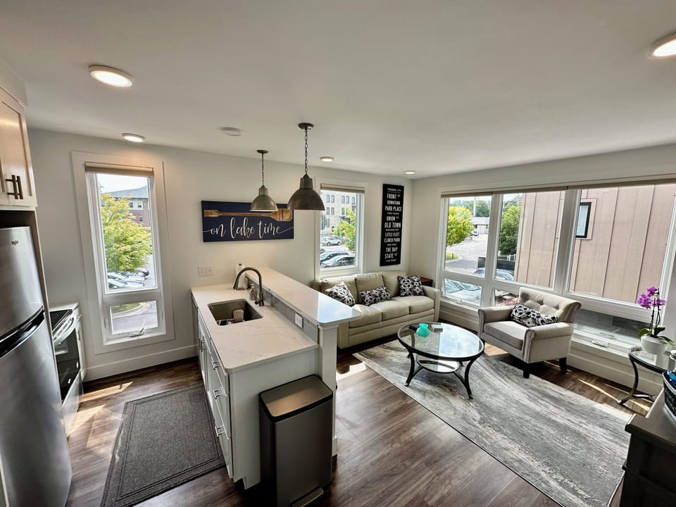 Family Room Kitchen area