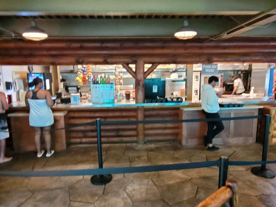 Roaring Fork Snack Bar in waterpark