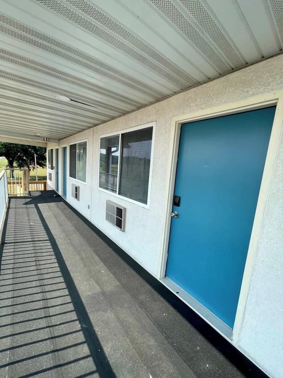 Private Entrance (third door from the left stairwell)