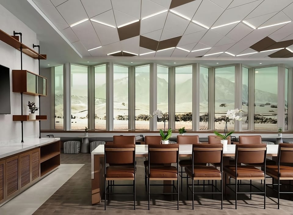 Share meals and memories around a long, comfortable table