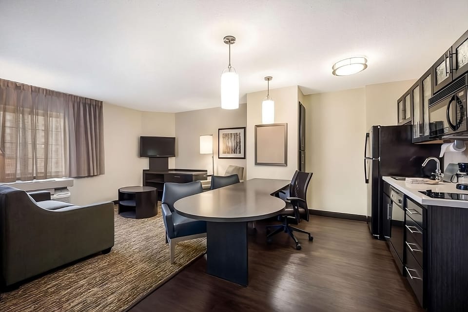 Gather around the table for meals, games, and planning.