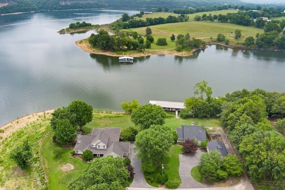 Our home is located at the end of the street in a gorgeous, quiet lakeside neighborhood in Springdale, Arkansas.