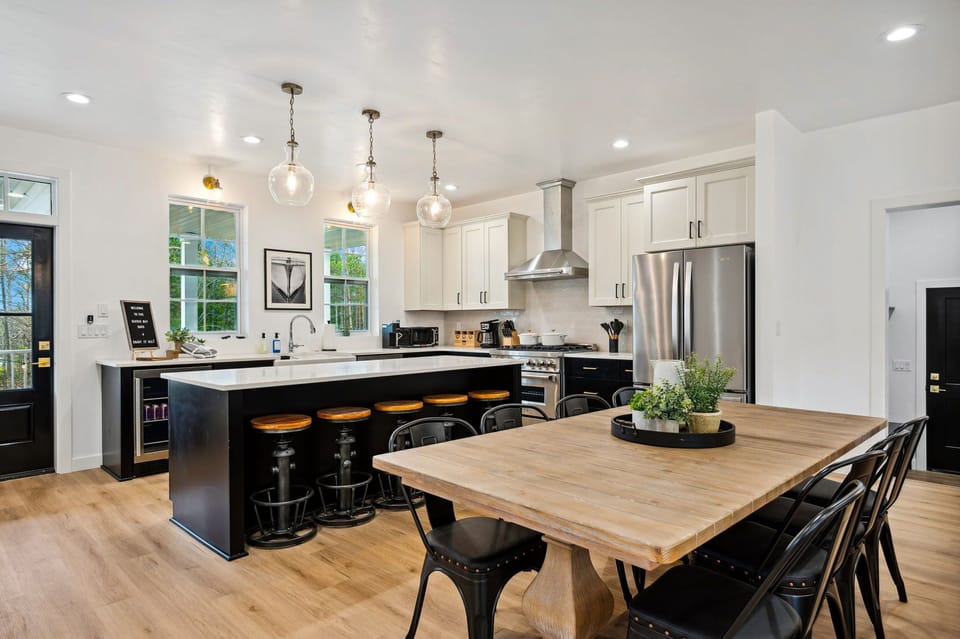 Dine in style and comfort at The Sister Bay Haus in Door County, Wisconsin.