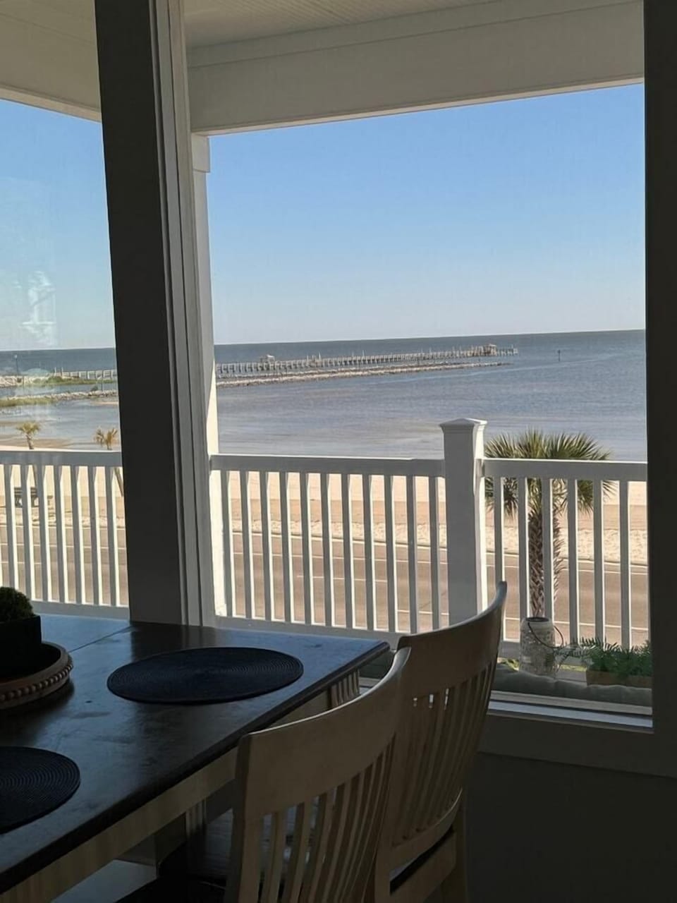 Enjoy the view from your dining room table