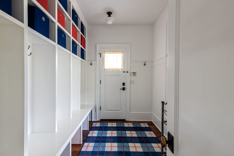 Mud-room off main entrance