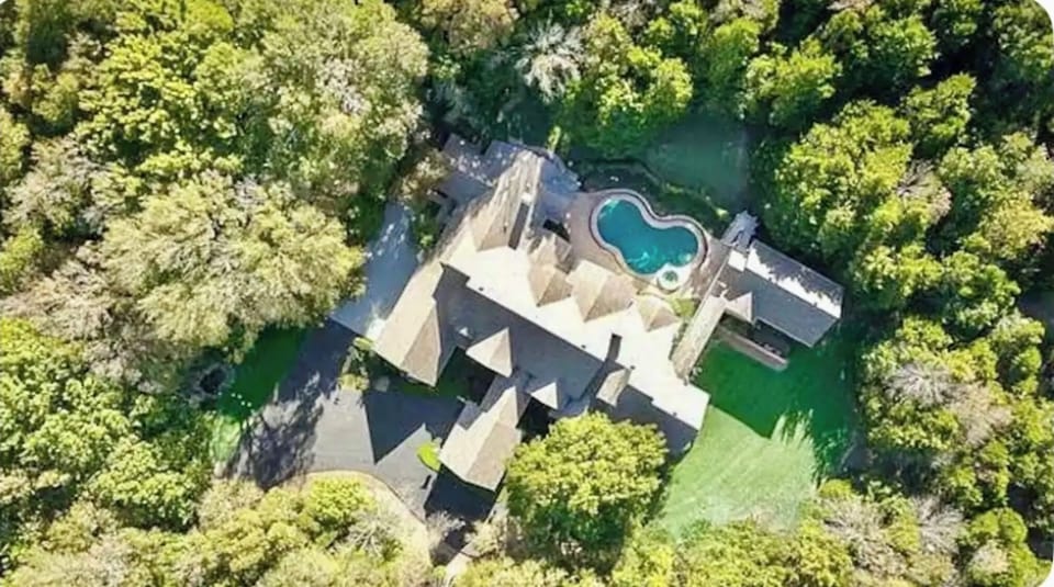 Overhead look of home