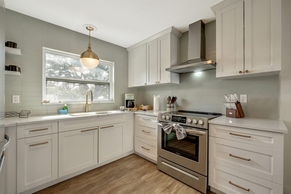 Beyond its practical features, the kitchen is a place of creativity and inspiration.