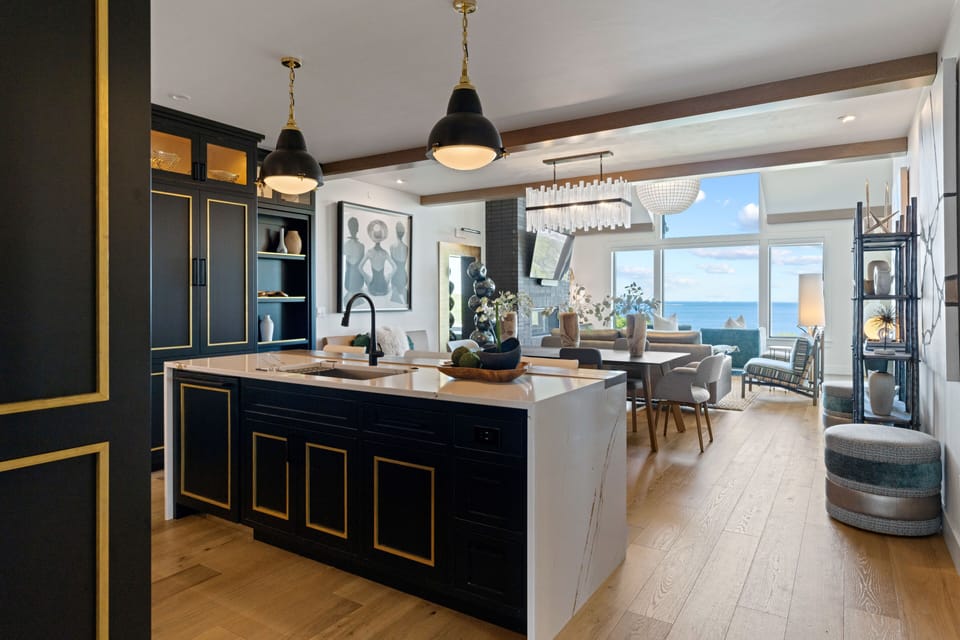 Kitchen/Living room view