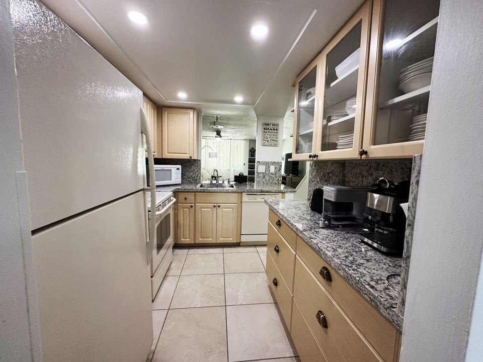 Fully Equipped Kitchen.