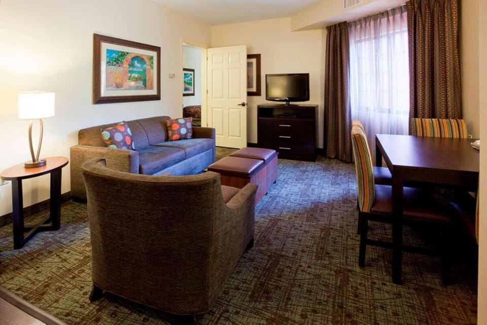 Gather together for relaxed conversations in the comfy lounge.
