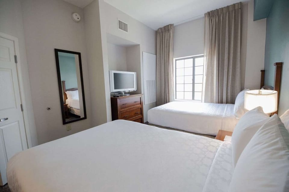 Settle in with two cozy beds for effortless group stays.