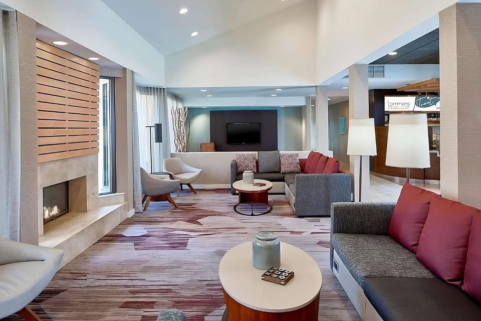 Stretch out in a spacious lounge made for relaxing together.