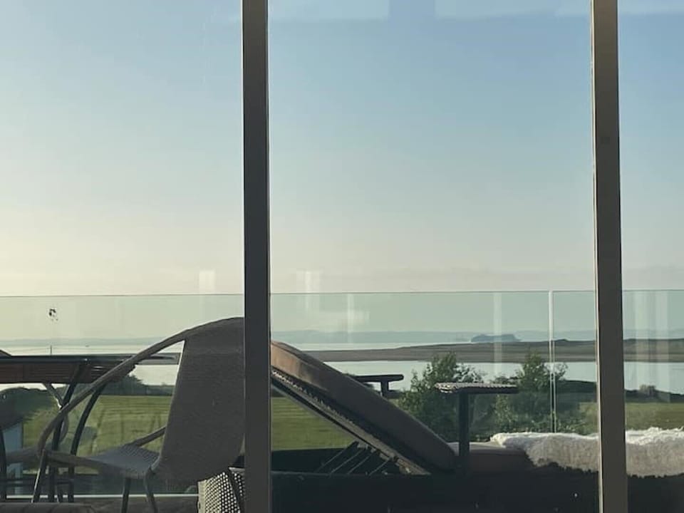 View from first floor balcony