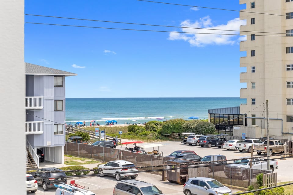 Ocean views from the balcony