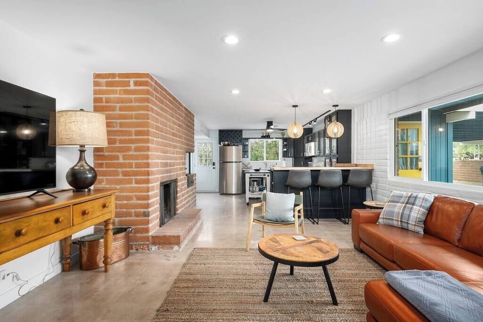 Cozy corners and timeless charm make this living space a true haven