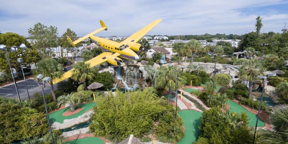 Play mini golf at one of the many courses.