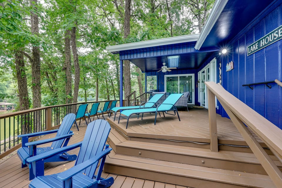 Hot Springs Vacation Rental | 3BR | 3BA | 2,200 Sq Ft | 3 Steps to Enter