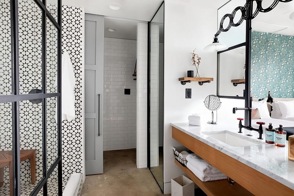 Bathroom with all essentials needed