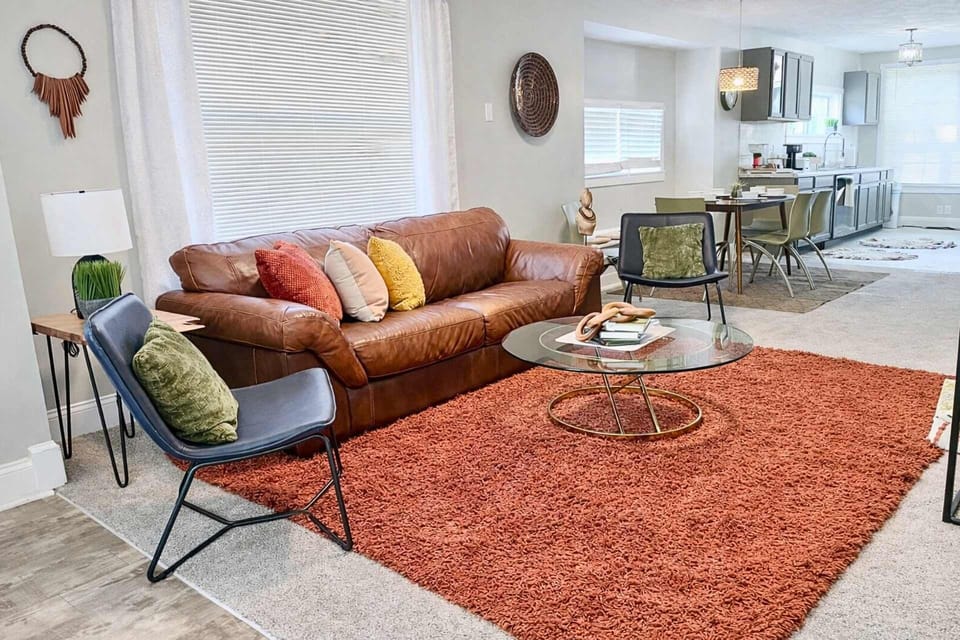 Living Area | Relaxed Lounge with Sofa Bed + Smart TV