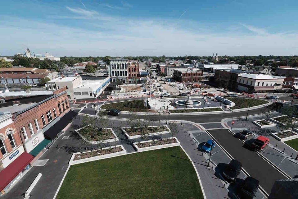 Aerial view