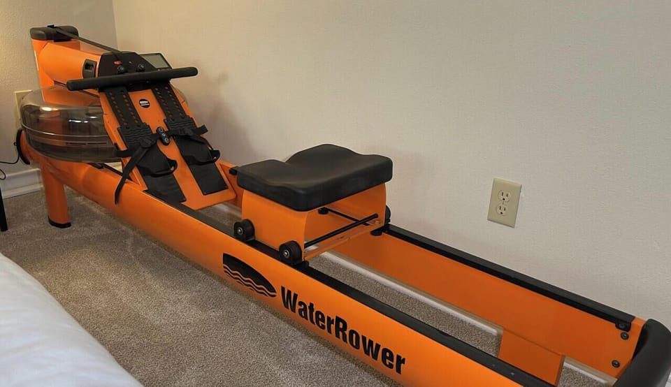 Water rower exercise machine