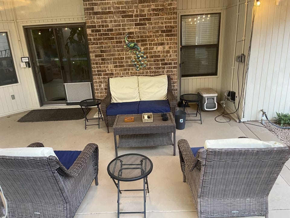 Back Patio Seating