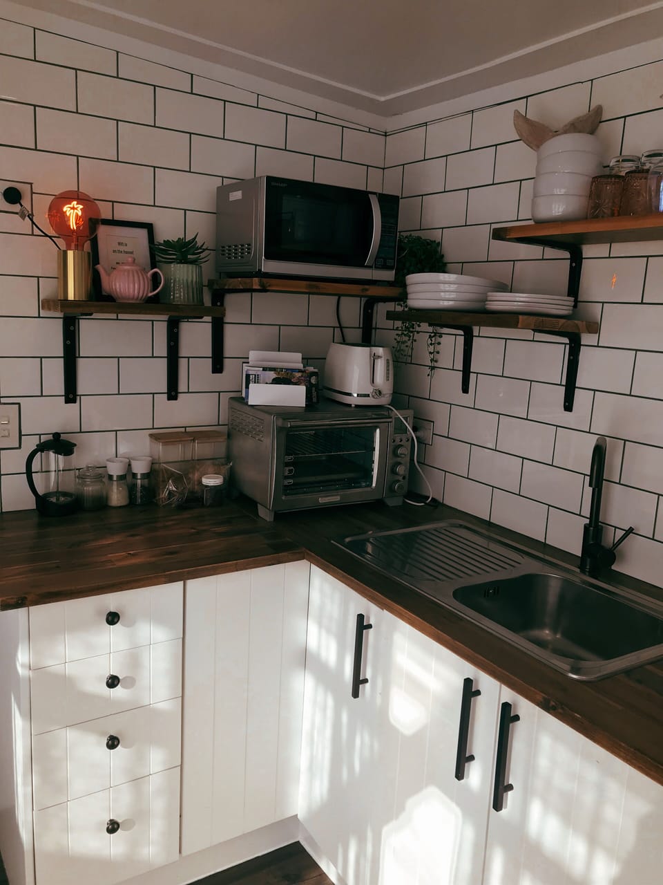 We have a benchtop oven and microwave