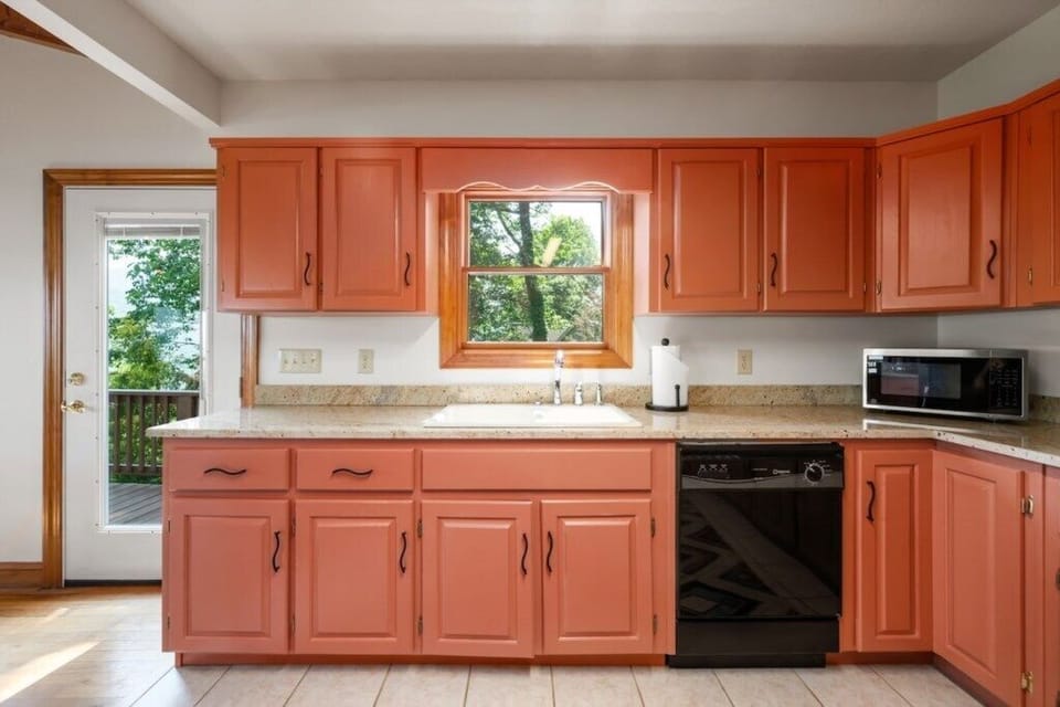 Kitchen View to Outside