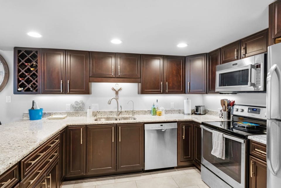 Full kitchen for your chef