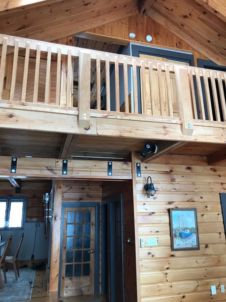 View of 2nd floor from Living Room