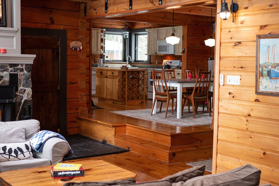 Open concept Living area