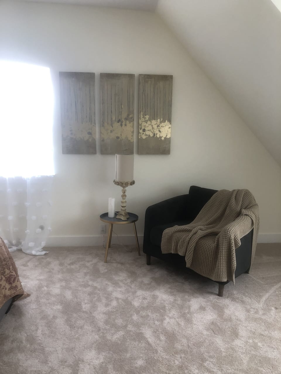 Sitting area in bedroom 2 suite