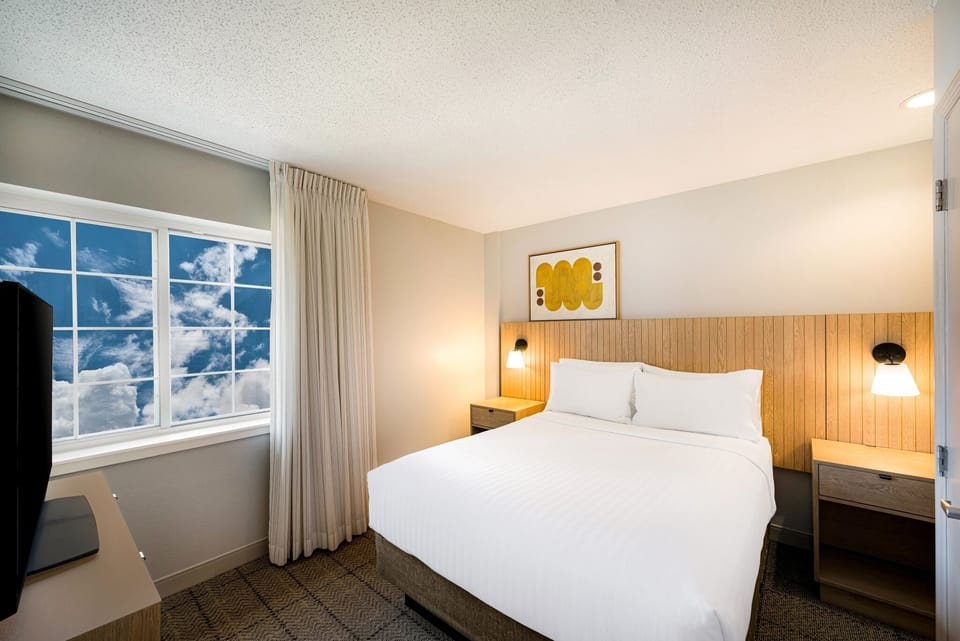 Wake up to bright mornings and crisp, hotel-soft linens.