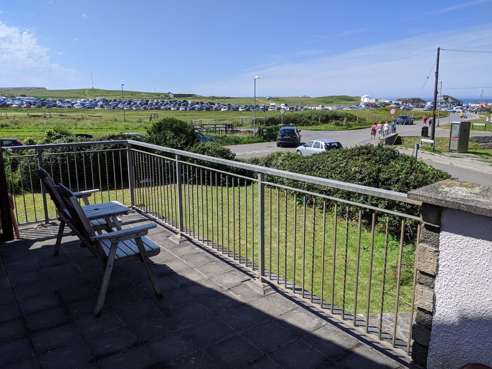 View from balcony of Bedroom 1