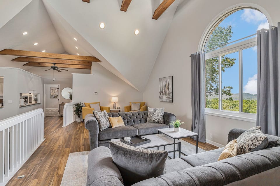 Unwind in Style with Distant Lake Views