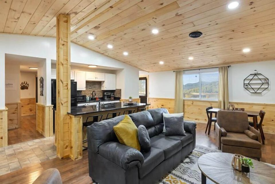 Spacious Cabin Living Area