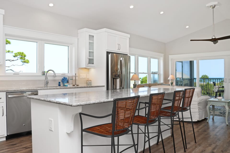 Kitchen with Bar Seating