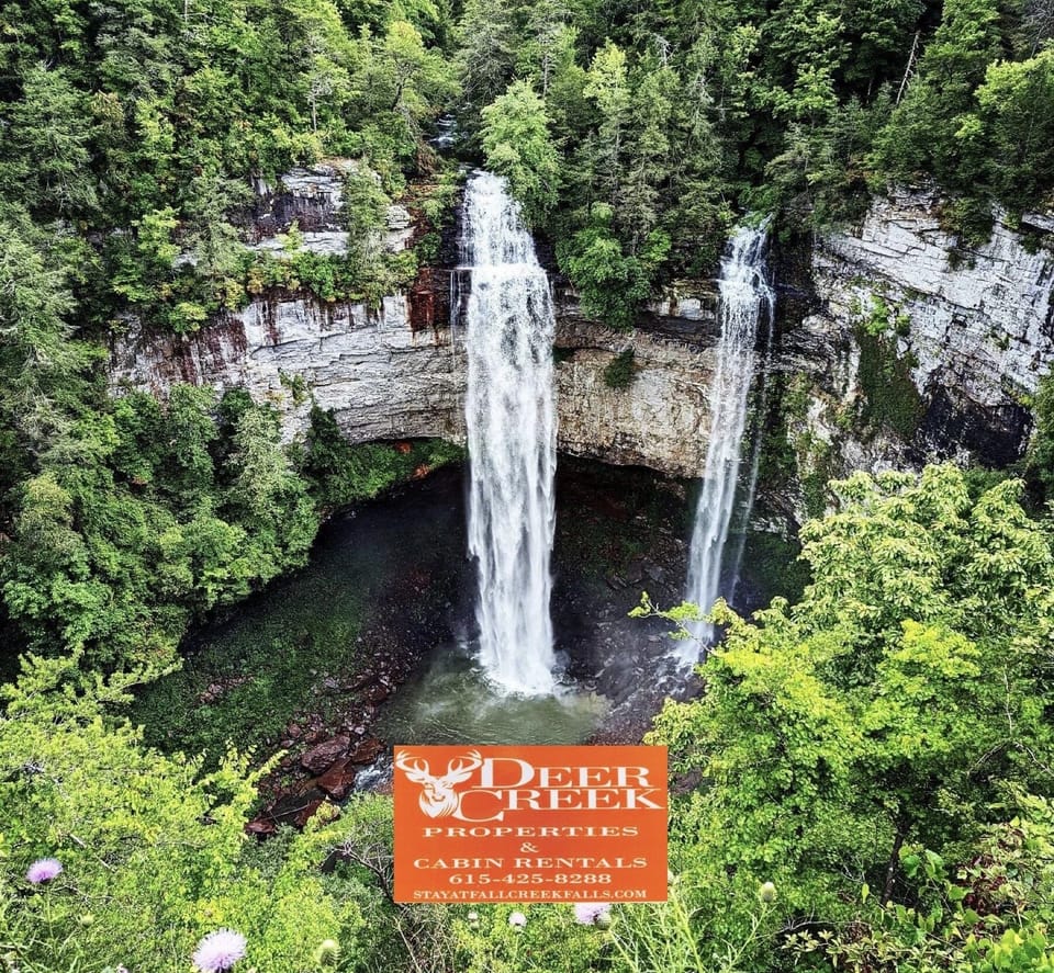 Fall Creek Falls State Park is just 2 miles away. 