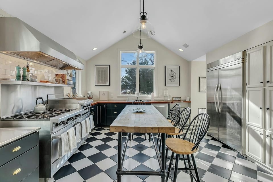 Kitchen featuring gorgeous natural light