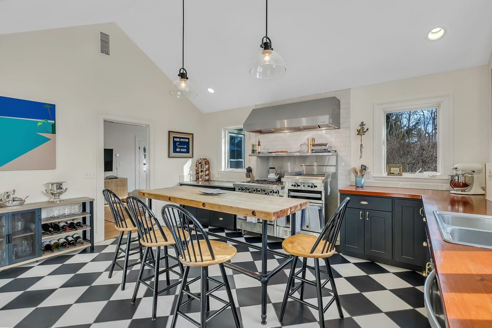 Kitchen featuring gorgeous natural light