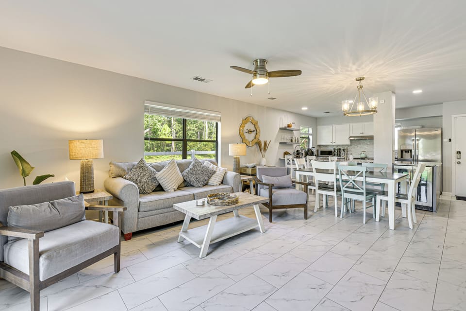 Interior | 1st Floor | Open Floor Plan | Free WiFi | Central A/C & Heat
