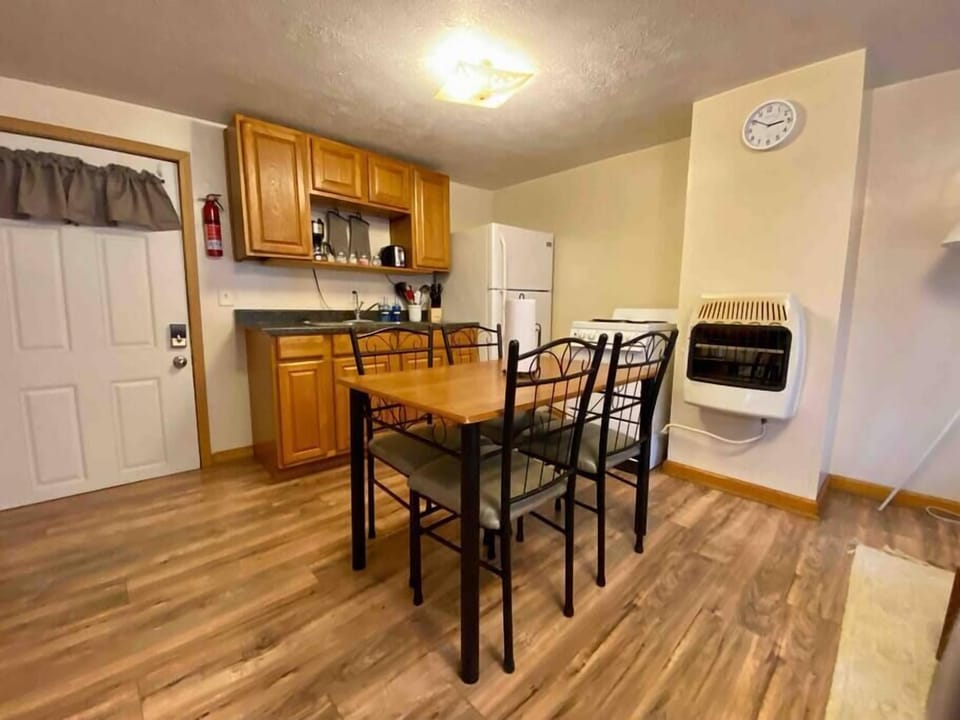 Living room to kitchen view 