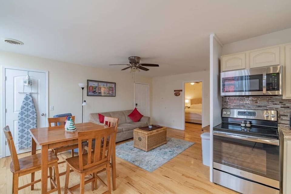 High rise table for dining or doing remote work with room for 4