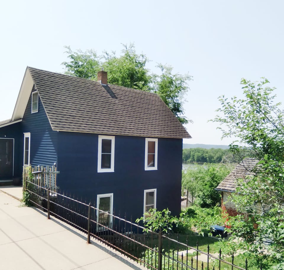 Front view of house